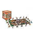 Wooden city wilde dieren puzzel doos