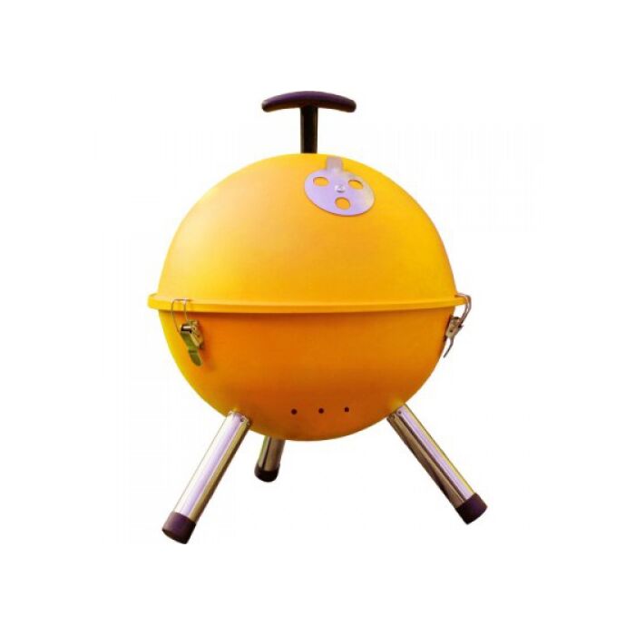 Barbecue tafelmodel kogel geel