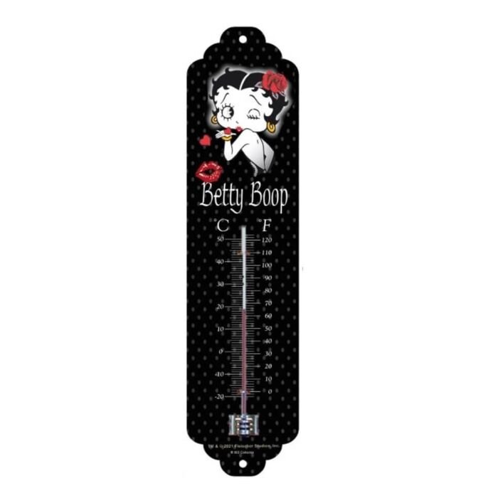 Thermometer Betty Boop hand kiss