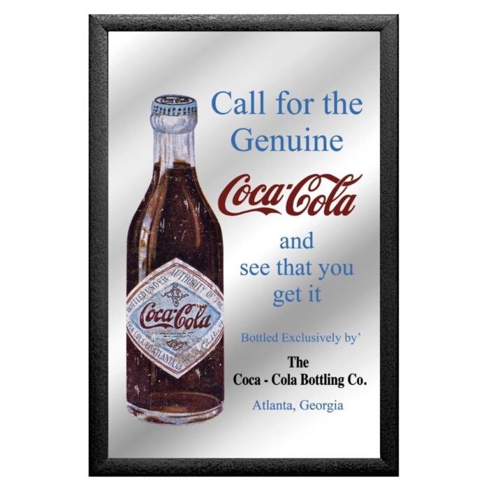 Coca Cola Genuine spiegel | DecoAction.nl