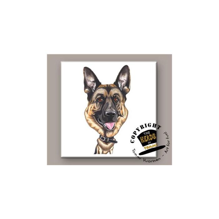 Duitse Herder tegeltje