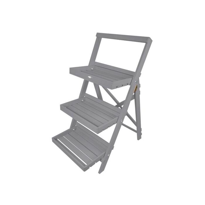 Bloementrap etagère grijs bestellen / Esschert Design