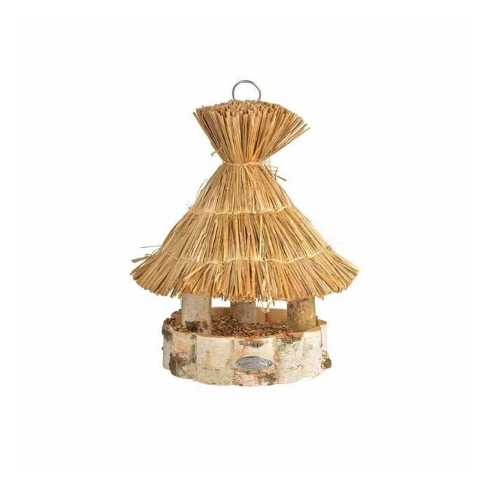 Hangend voederhuis rond berken / Esschert Design