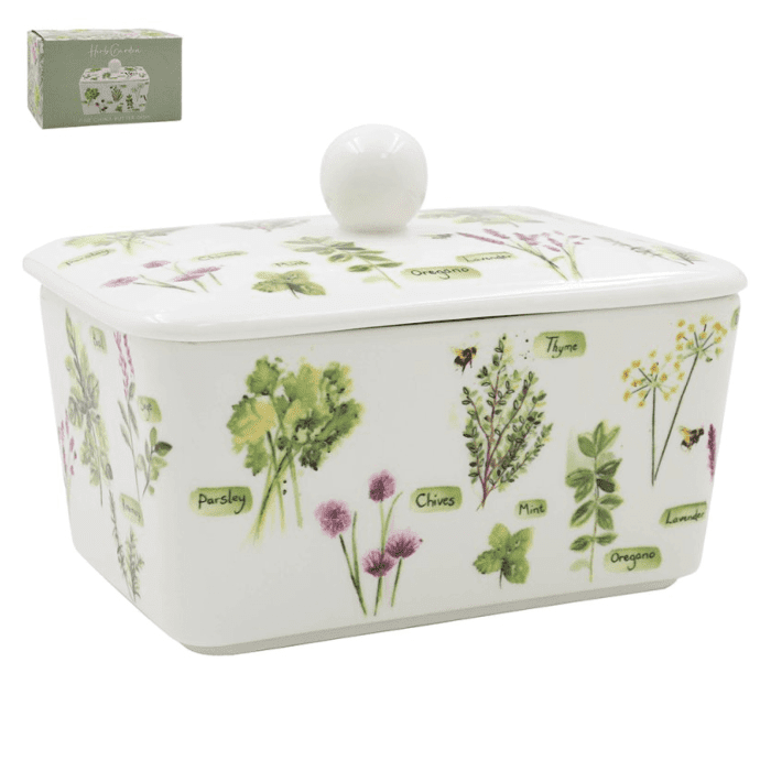 Botervloot kruiden tuin