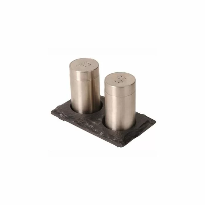 Leisteen zout en peper set / Outhings