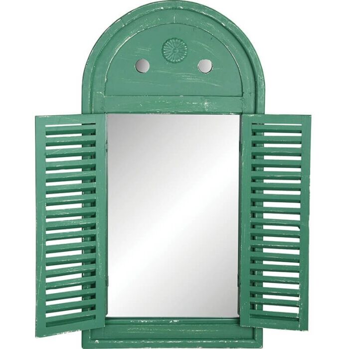 Spiegel Louvre groen / Esschert Design