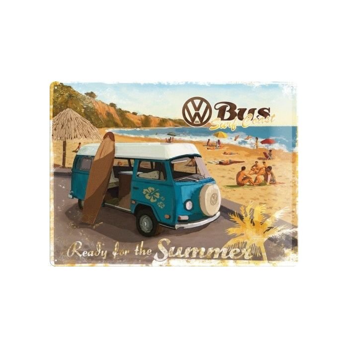 Metalen wandbord Volkswagen Surf Cost