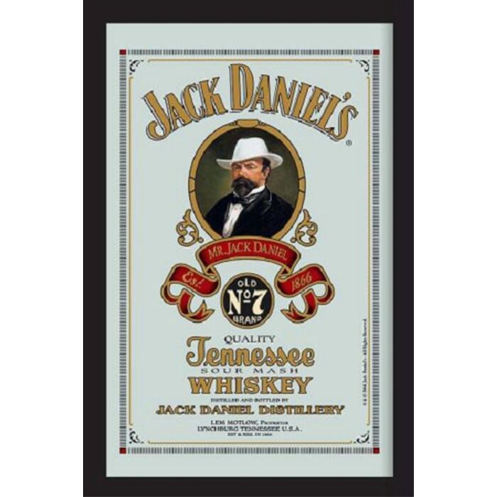 Jack Daniels spiegel Tennessee Whiskey