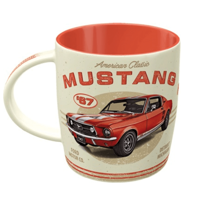 Koffiemok Ford Mustang - GT 1967 Red