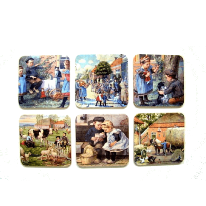 Ot en Sien onderzetter set van 6