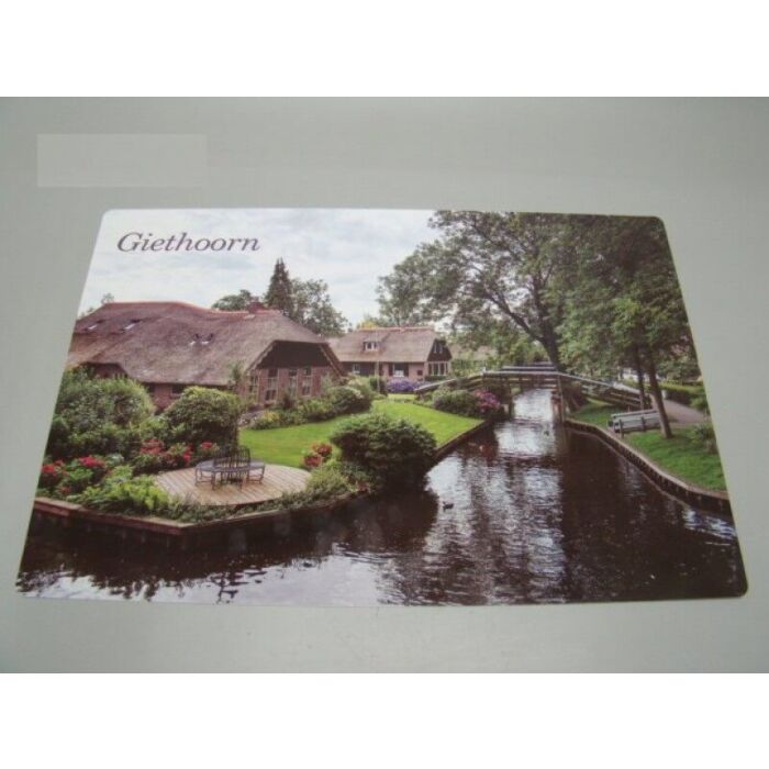 Placemat afbeelding Giethoorn