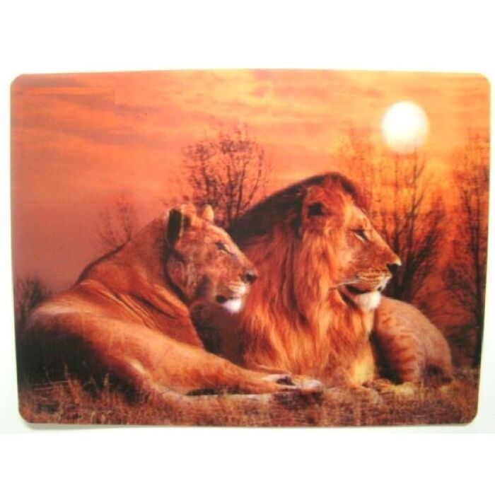 Placemats met Leeuw in 3D