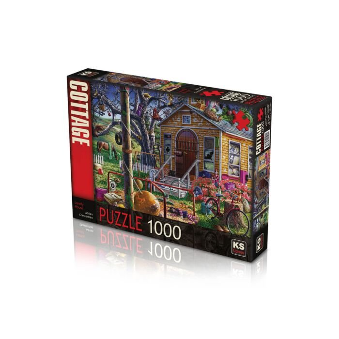 Verpakking Puzzel Lonely house 1000 stukjes