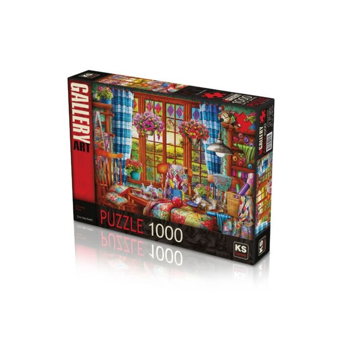 Doos Stitching room puzzel 1000 stukjes KS Games
