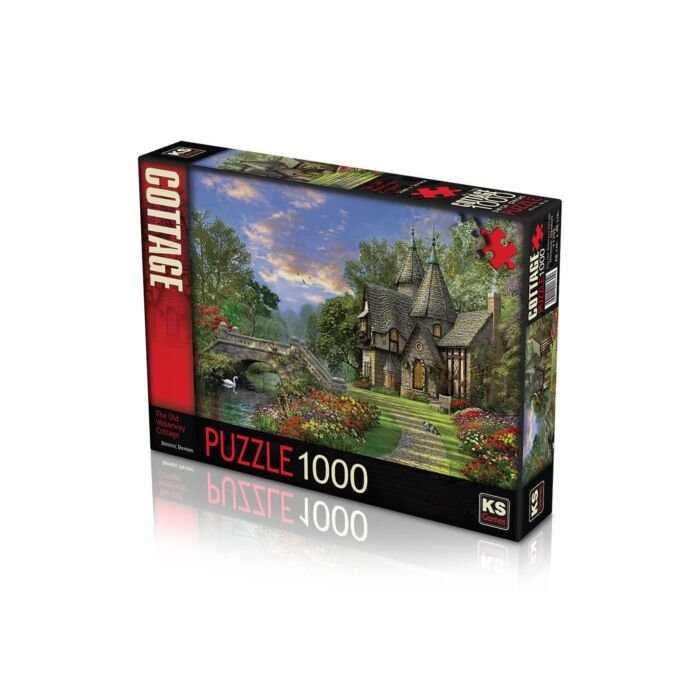 Doos The Old Waterway Cottage puzzel 1000 stukjes
