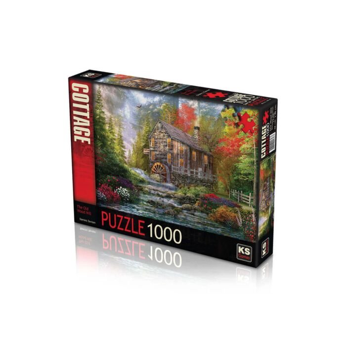 Doos Puzzel the old wood mill 1000 stukjes