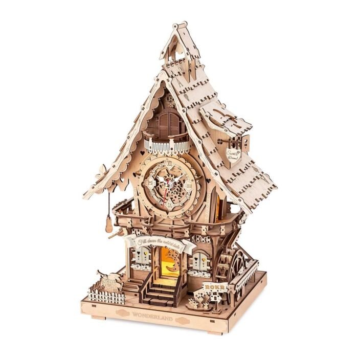 Robotime 3D Houten Puzzel Cuckoo Clock