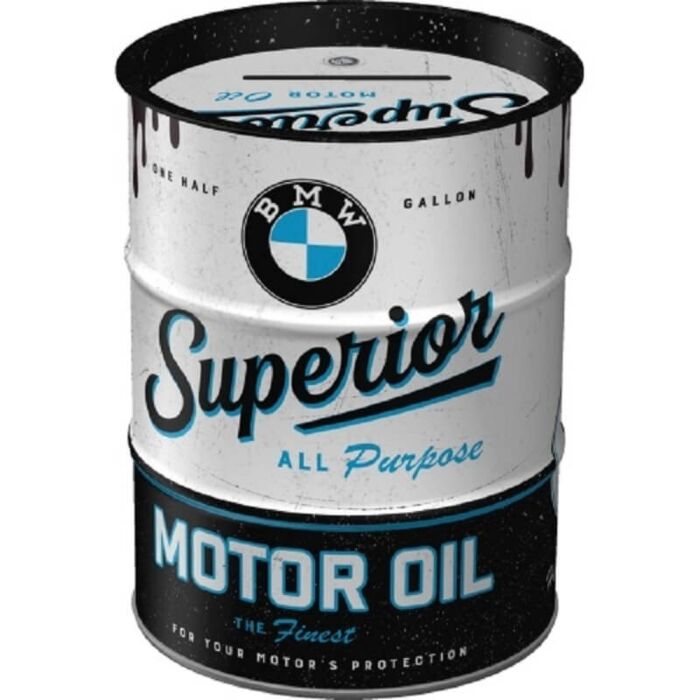 Spaarpot oil Barrel BMW
