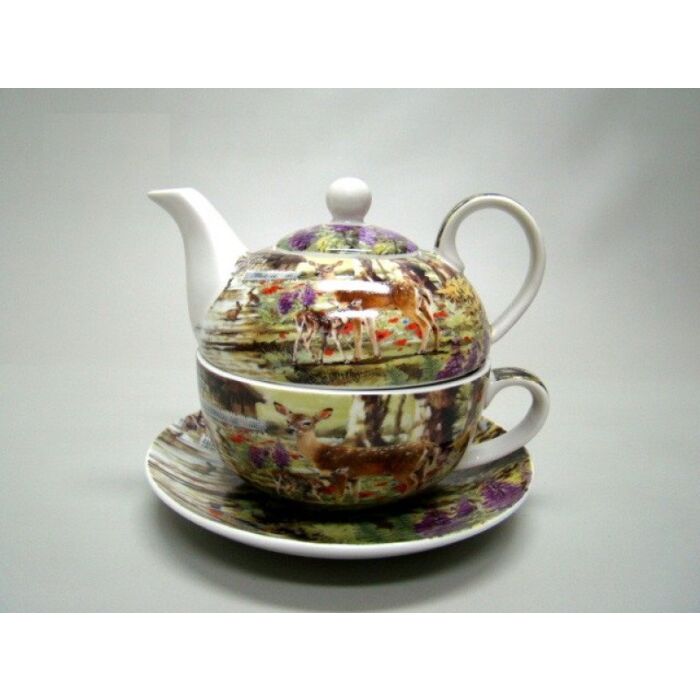 Bosdieren tea for one setje