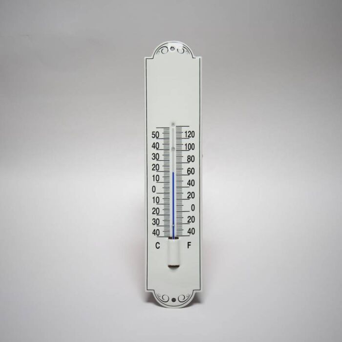 Thermometer Blanco Crème / Zwart