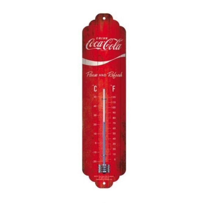 Thermometer Coca Cola Pause and Refresh