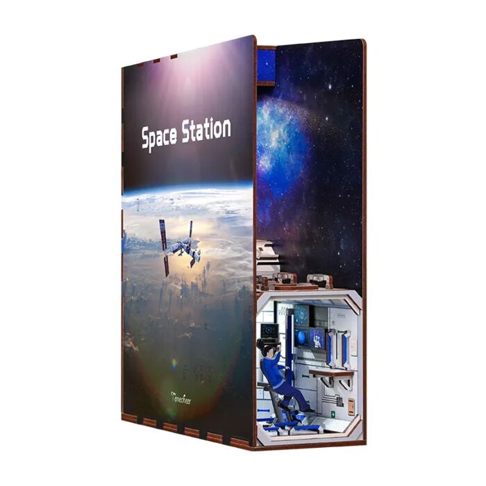 Book Nook Boekensteun Space Station