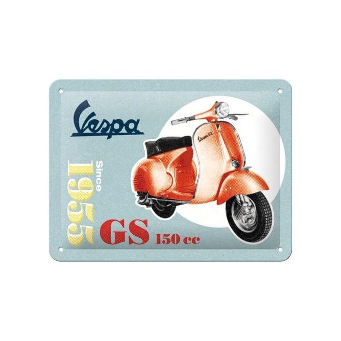 Wandbord Vespa 1955