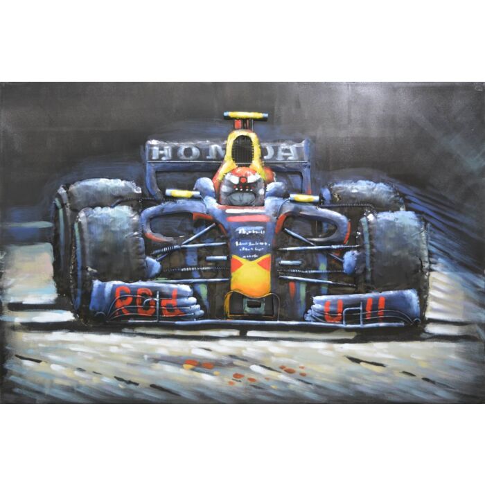 Wandschilderij rb racing F1