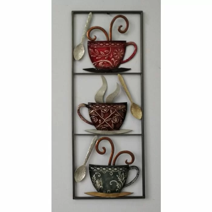 Wanddecoratie frame koffie en thee