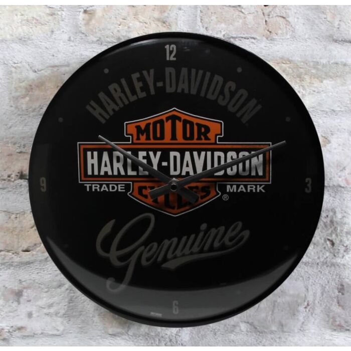 Harley Davidson wandklok Genuine sfeerfoto