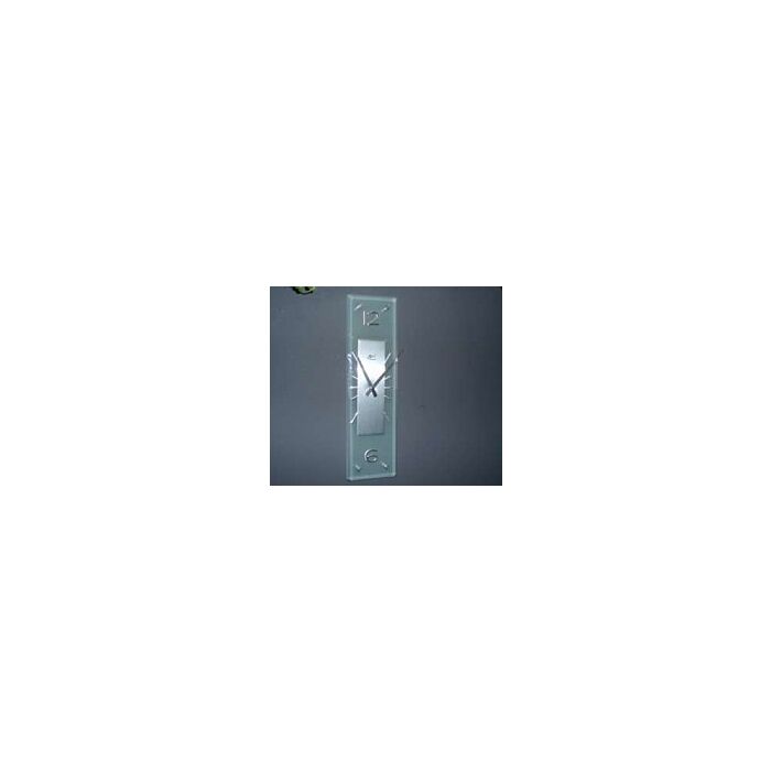 Glas wandklok retangular / Periglass