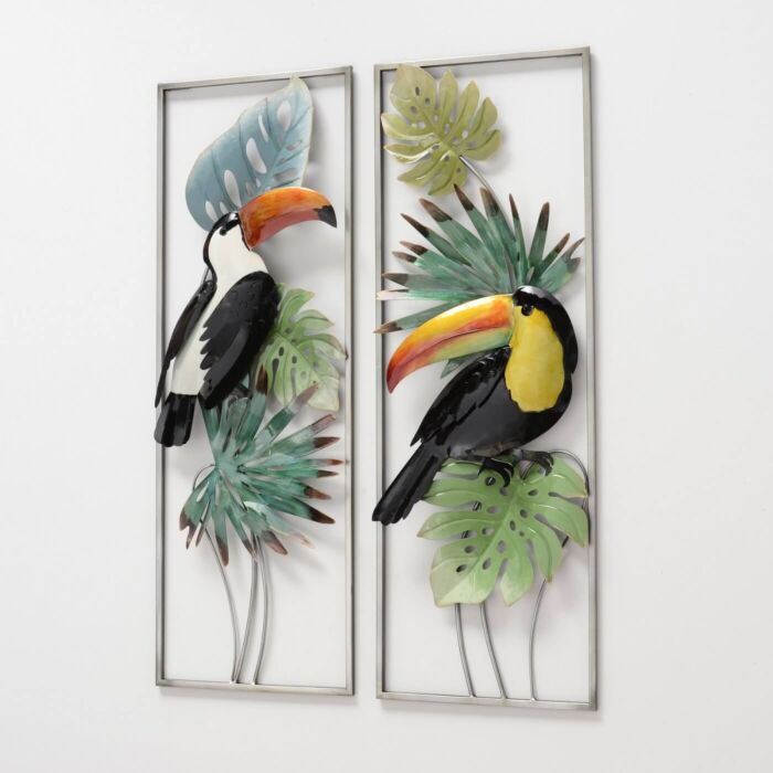 Wanddecoratie Zara Toekan in frame