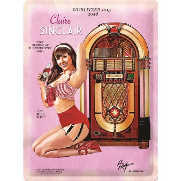 Wurlitzer 1015 Jukebox Claire Sinclair