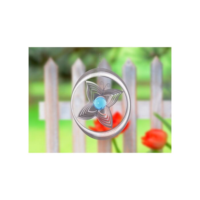 Wind spinner vlinder 35 mm kogel / Blinq art