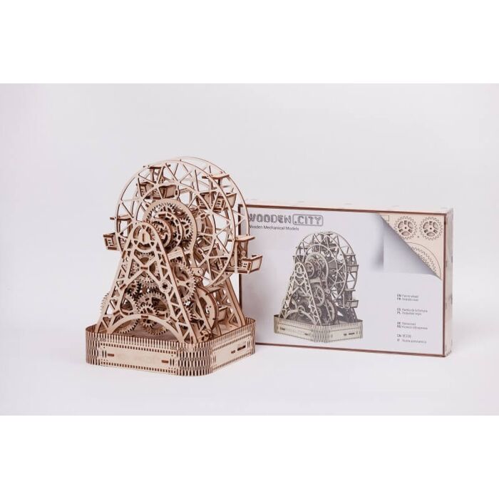 Wooden city Reuzenrad van hout