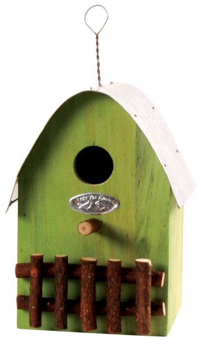 Design vogelhuisje groen - Esschert Design