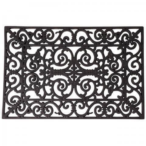 Deurmat rechthoek-rubber - Esschert Design