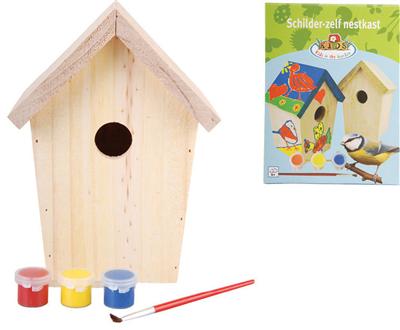 Doe het zelf nestkastje met verf - Esschert Design