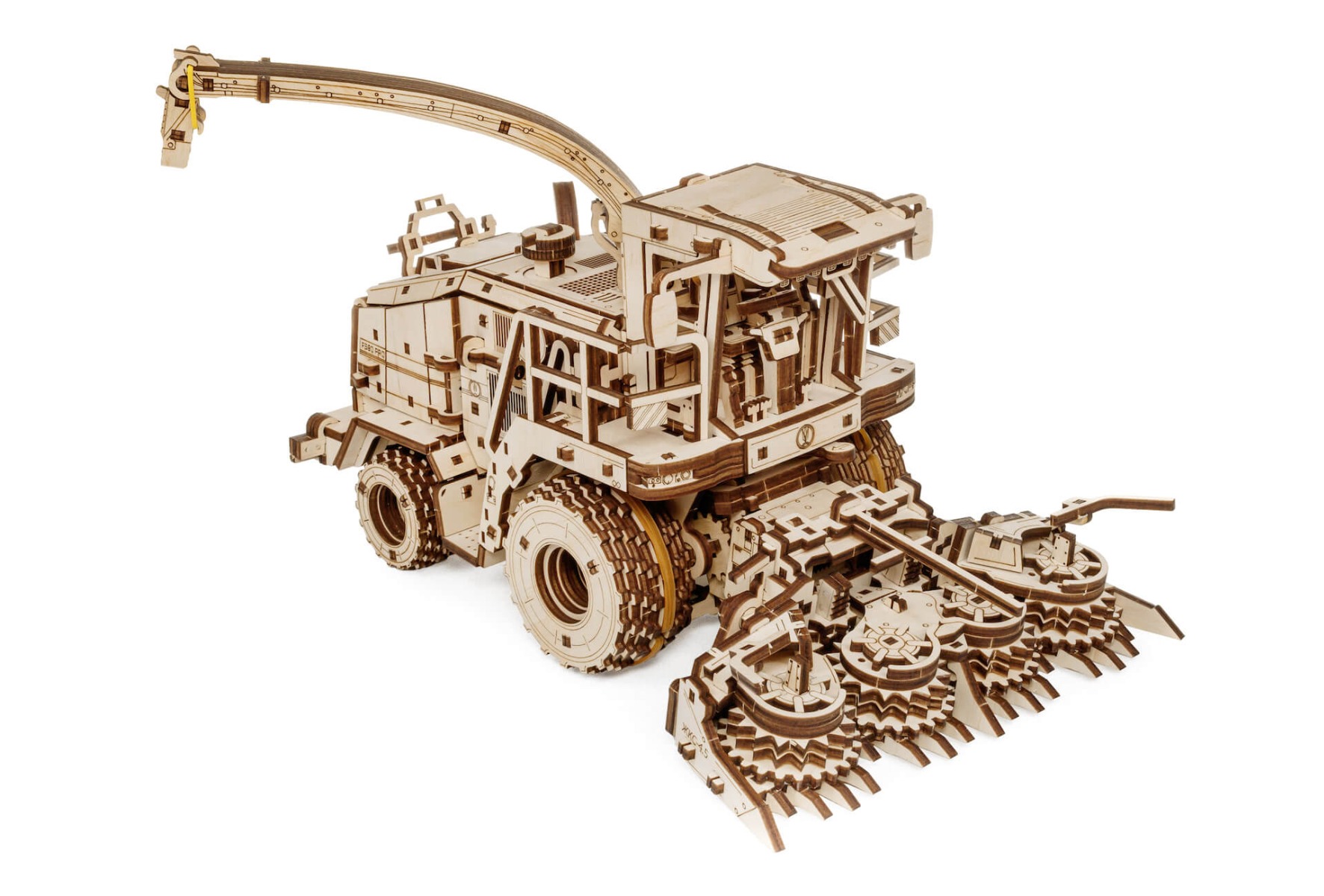 Eco Wood Art (EWA) 3D Houten Puzzel Oogstmachine