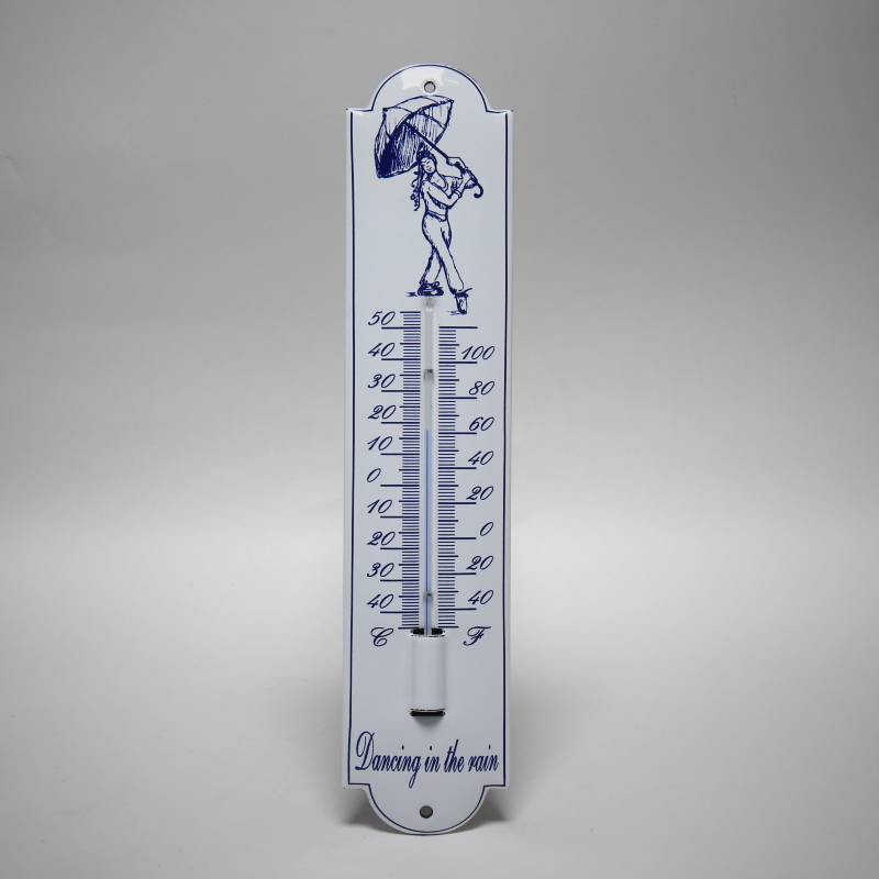 Emaille thermometer Ballerina