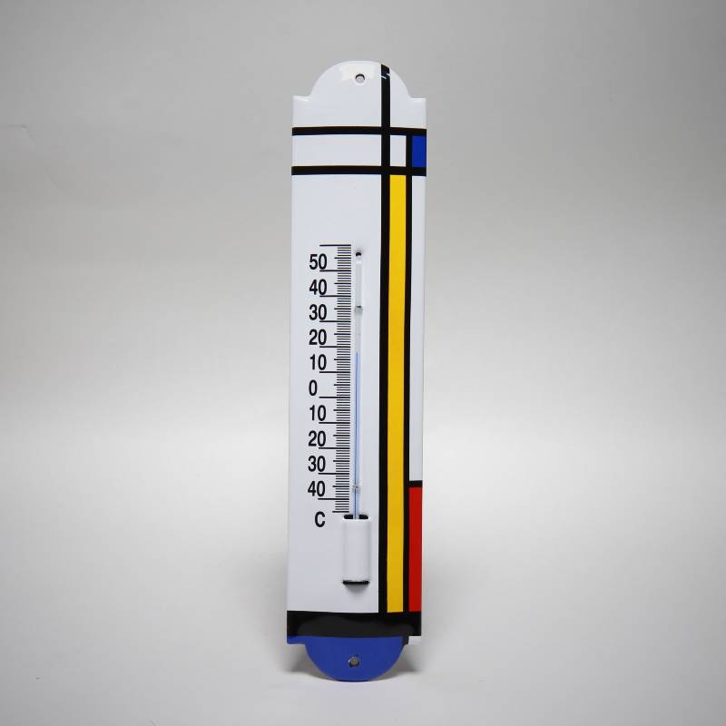 Emaille thermometer Kunst