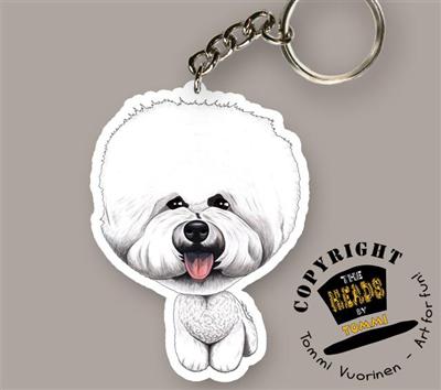 Sleutelhanger Bichon Fris