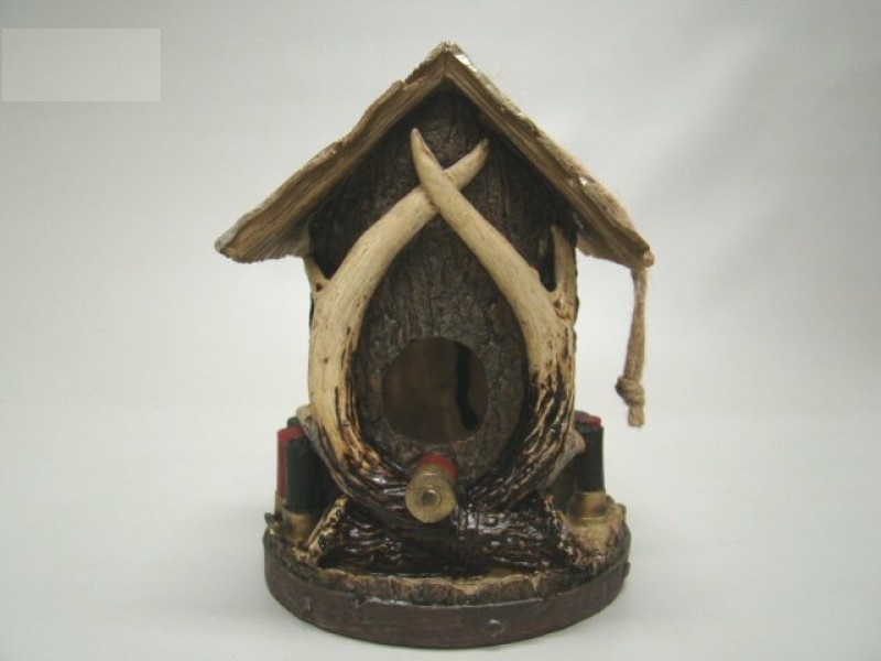 Vogelhuisje met een Gewei