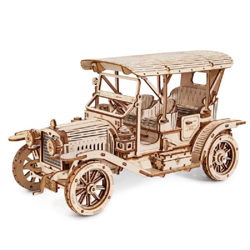 Houten Puzzel 3D Vintage Car