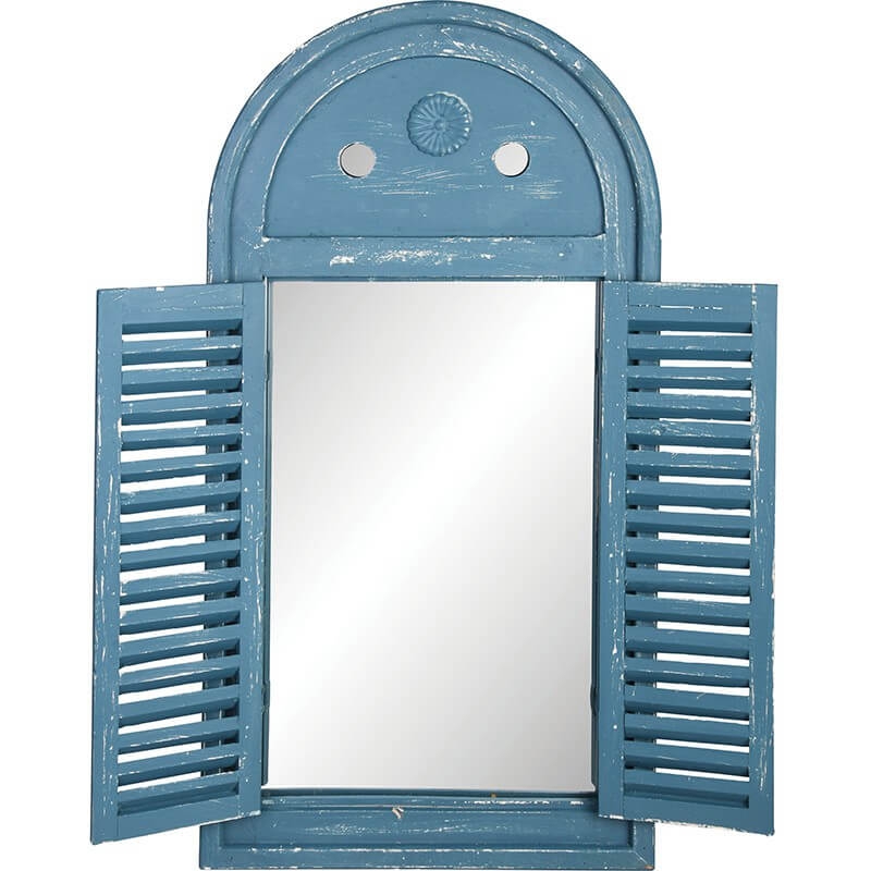 Spiegel Louvre blauw - Esschert Design