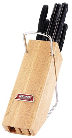 Messenblok Met 5 Messen En Schaar Bergner bergner kopen in de aanbieding