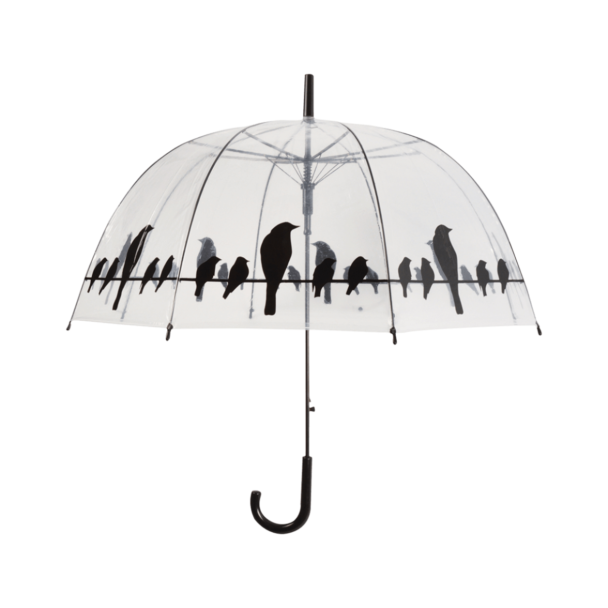 Paraplu transparant vogels / Esschert Design