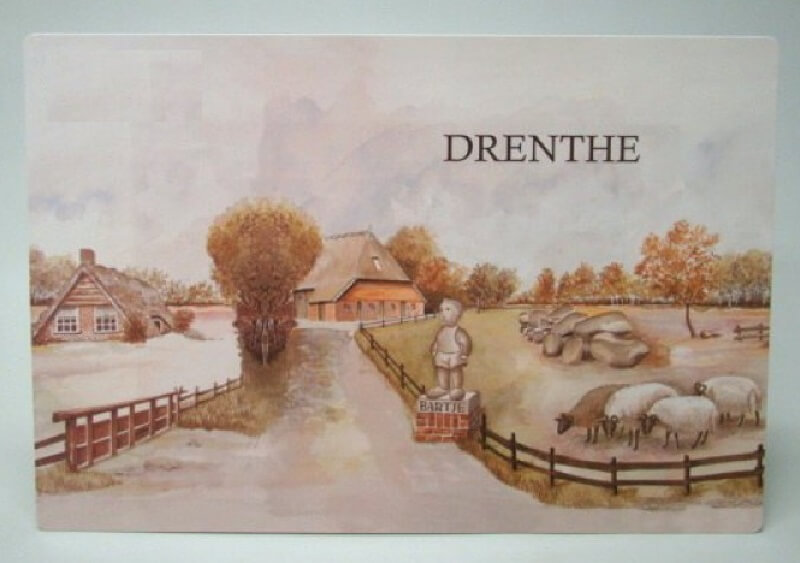 Placemat Drenthe Bartje