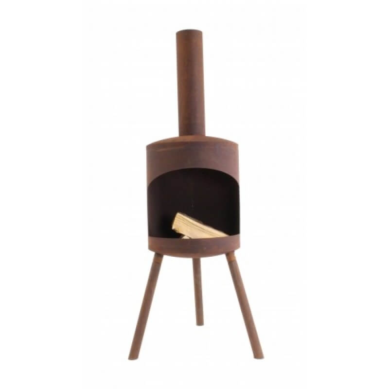 Potkachel Tuinhaard medium roest