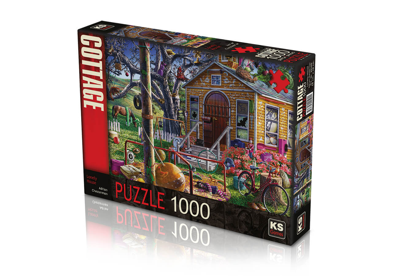 Puzzel Lonely house 1000 stukjes